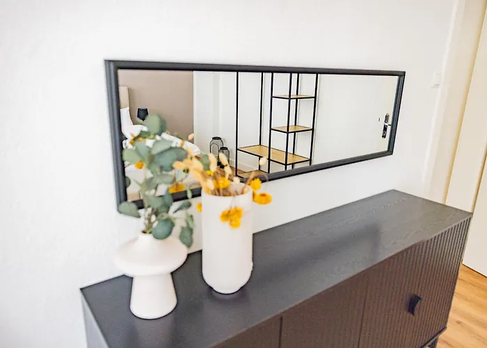 Apartament Am Schmoelderpark I Klinik I Stadion I Messe I 2 Schlafzimmer I Smart Tv I Kueche I Balkon Mönchengladbach